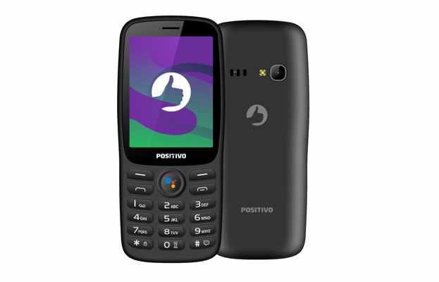 Positivo lança híbrido de feature phone com smartphone